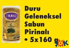 DURU GELENEKSEL SABUN PİRİNA 5X160 G